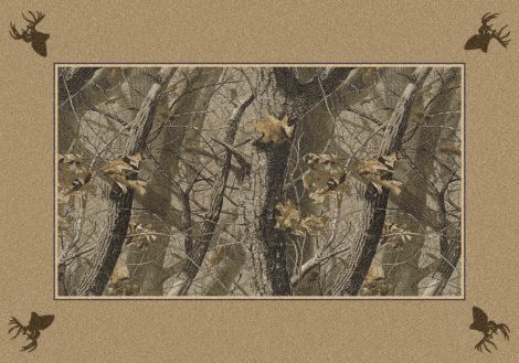 Hardwoods Realtree Collection Area Rug