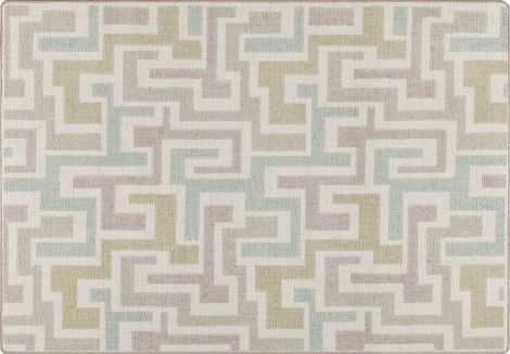 Junctions Pastel Mix & Mingle Collection Area Rug