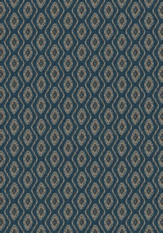 La Casa Antique Indigo Imagine Figurative Collection Area Rug