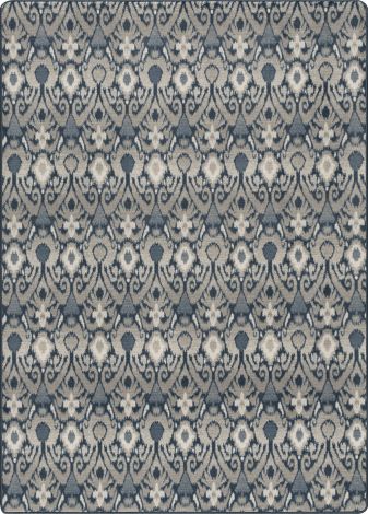 Marimba Indican Blue Imagine Figurative Collection Area Rug