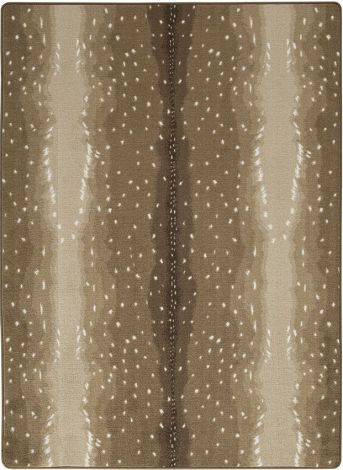 Nature'S Expression Chital Brown Imagine Figurative Collection Area Rug