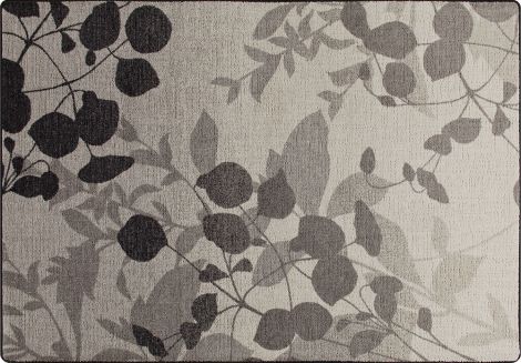 Nature'S Silhouette Gray Mist Mix & Mingle Collection Area Rug