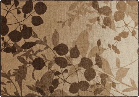 Nature'S Silhouette Pottery Brown Mix & Mingle Collection Area Rug