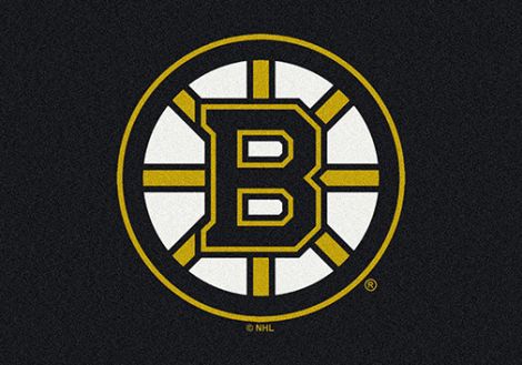 Boston Bruins NHL Team Spirit Rug
