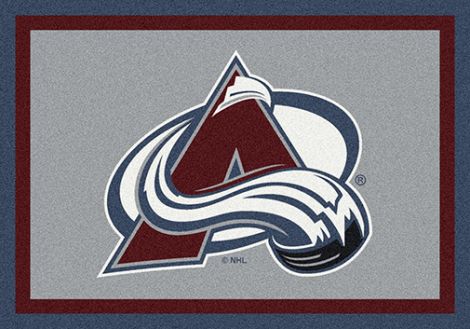 Colorado Avalanche NHL Team Spirit Rug