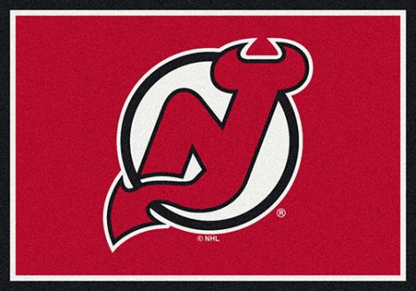 New Jersey Devils NHL Team Spirit Rug