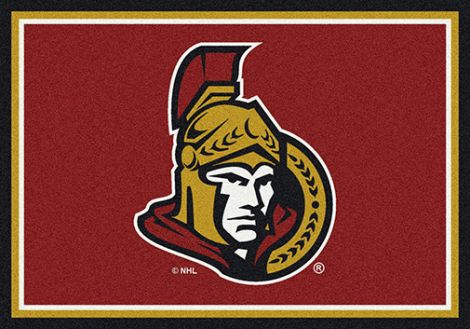 Ottawa Senators NHL Team Spirit Rug