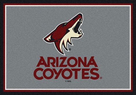 Arizona Coyotes NHL Team Spirit Rug