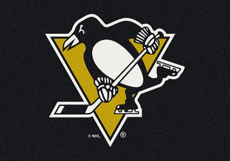 Pittsburgh Penguins NHL Team Spirit Rug