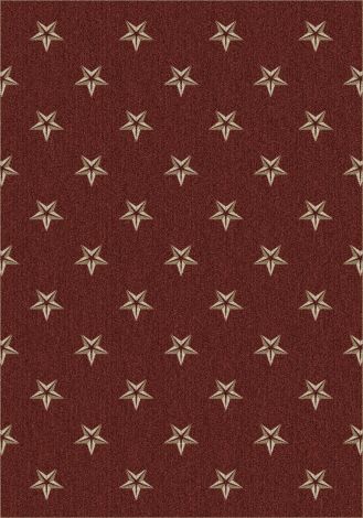 Northern Star Americana Red Imagine Figurative Collection Area Rug