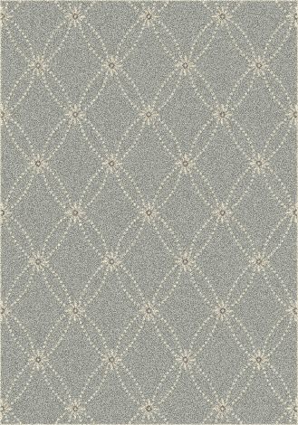 Pearl Lattice Blue Opal Imagine Figurative Collection Area Rug