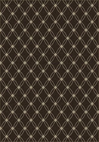 Pearl Lattice Sable Imagine Figurative Collection Area Rug